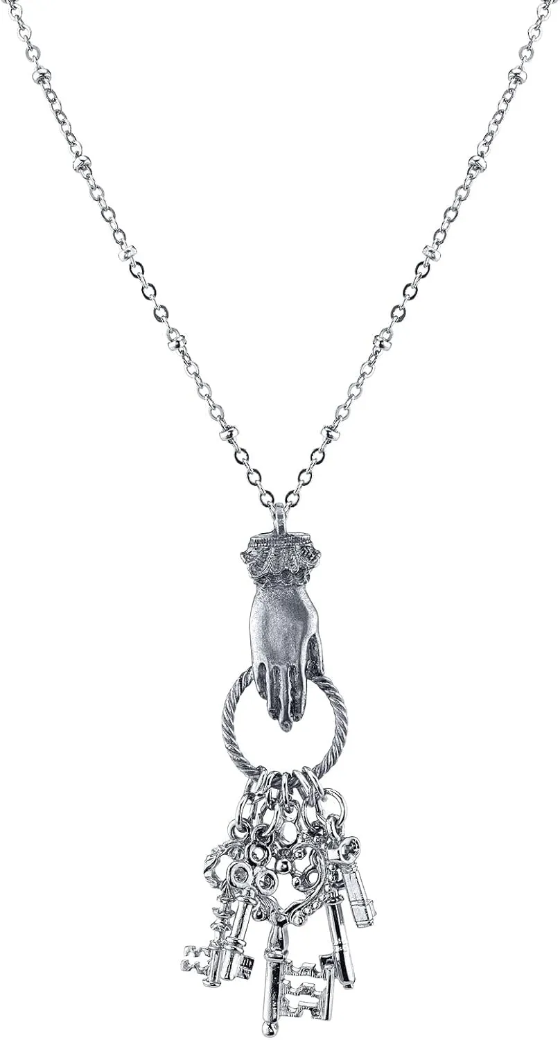1928 Jewelry Multi Keys Charm Pendant Necklace For Women 28 Inches