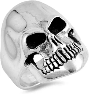 925 Sterling Silver Skull Ring