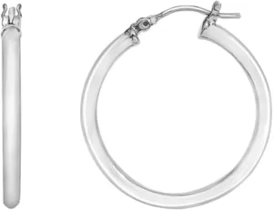 Amazon Essentials 14K Gold Plated Full Round Small Hoop Earrings for Women