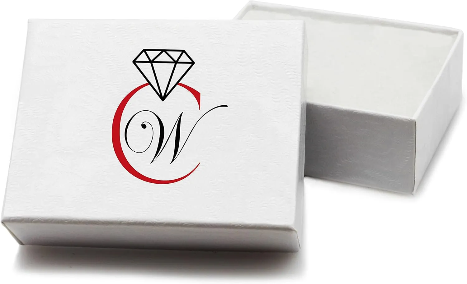Bezel Clear Cubic Zirconia Mouse Ring 925 Sterling Silver (Comes in Colors and Sizes)