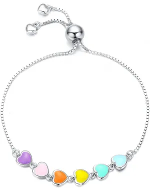 BISAER 925 Sterling Silver Dog Cat Paw Prints Bracelets Cat Bracelet Adjustable Bracelets for Women Dog Mom Pet Lover Gifts Jewelry