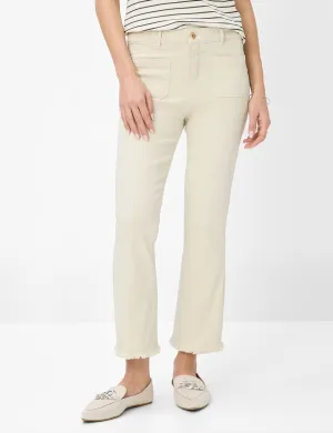 Brax Ana S Cream Denim Trousers
