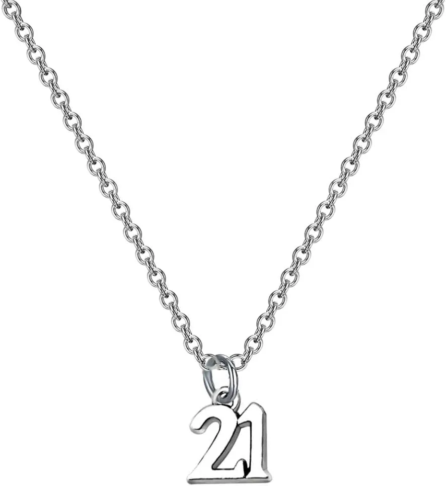 CHOORO Birthday Gifts for Her Birthday Necklace Number Necklace for Birthday 13th 16th 21st Gift