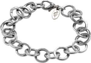 DANFORTH Layla Pewter Link Bracelet for Women, Simplicity Meets Sophistication with Our Chunky Link Bracelet, Perfect for Any Outfit or Occasion, Made in USA from Pewter, 8 Inch Length