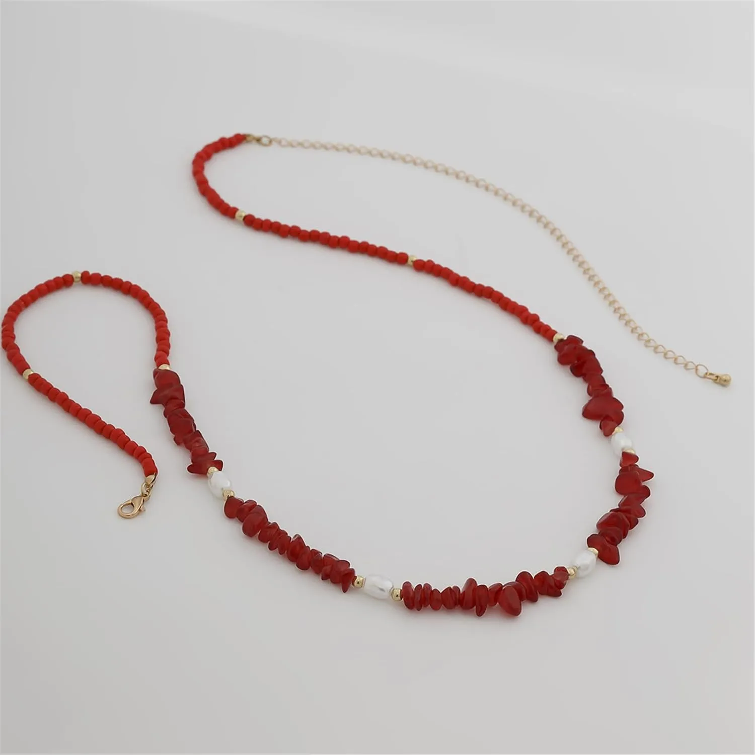 Fashion Waist Chain Female Rice Beading Pearl Belly Chain Belt Eye Catching Body Chain Belt Women Bohemian Body Jewelry