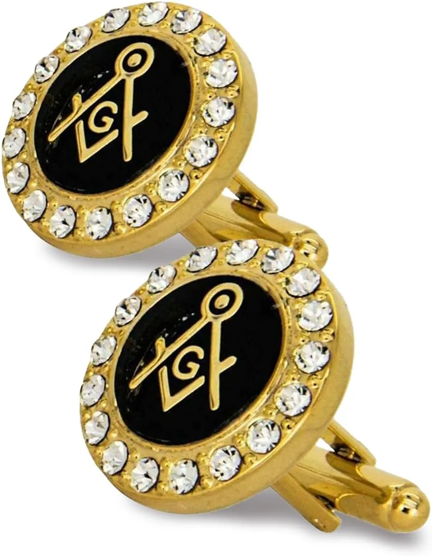 Freemason Masonic Cufflinks for Men  Tuxedo Suit Masonic Accessories, Freemason Gifts for Men