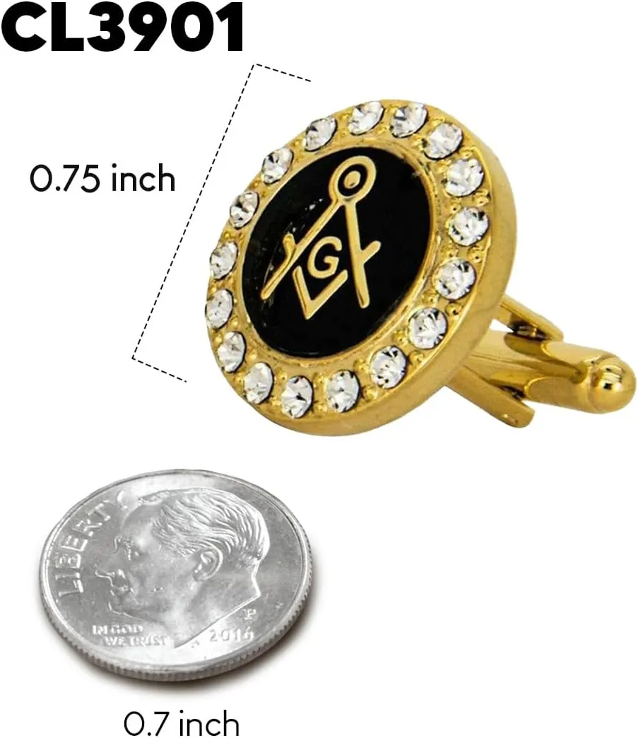 Freemason Masonic Cufflinks for Men  Tuxedo Suit Masonic Accessories, Freemason Gifts for Men