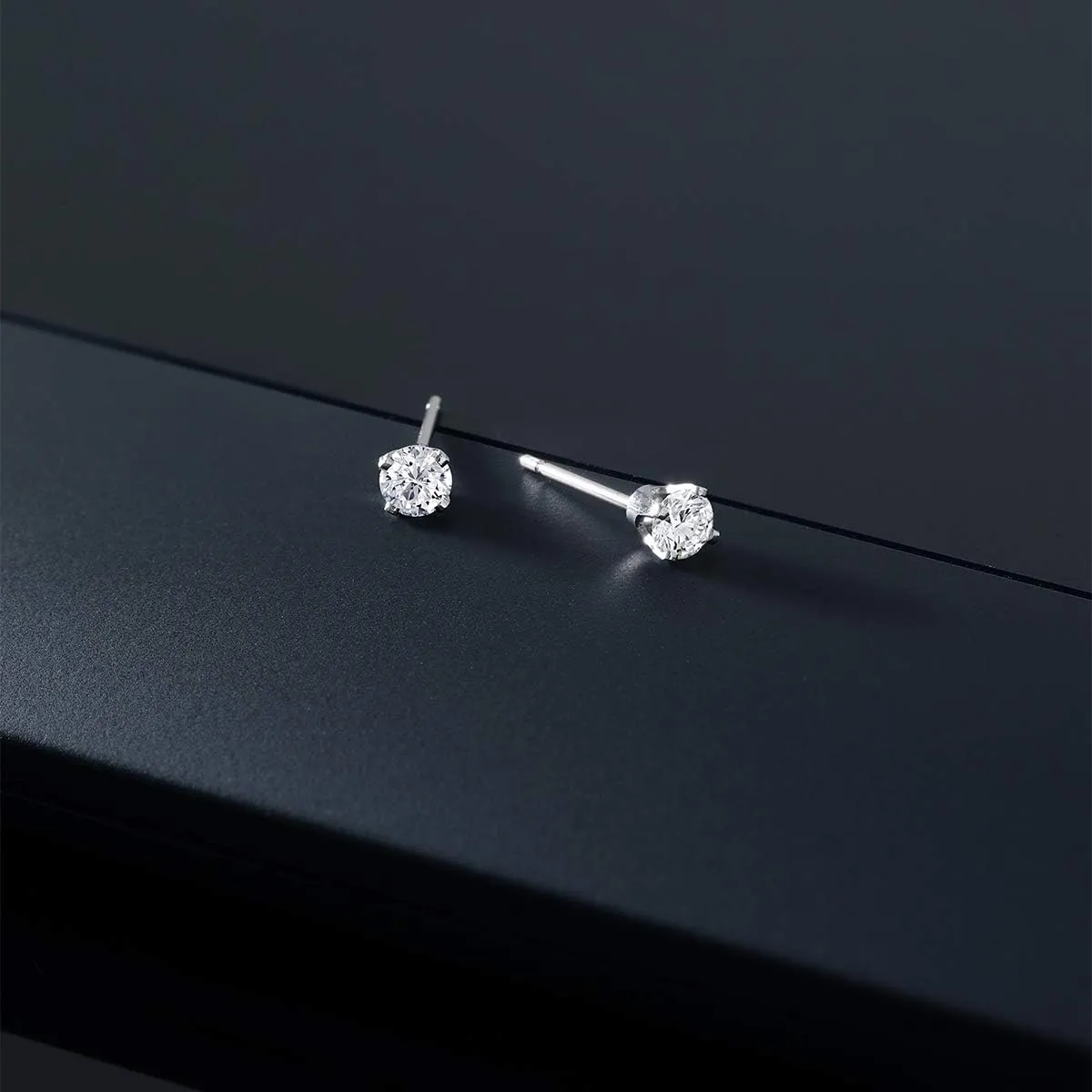 Gem Stone King 0.20 to 1.50 Carat 14K Gold Lab Grown Diamond Stud Earrings | Gold Earrings For Women Men | F-G Color | VS1-VS2 Clarity