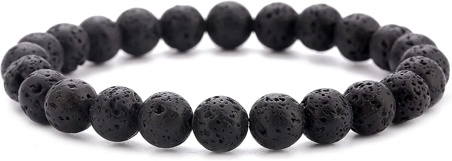 Genuine Crystal Beads Bracelet, High Grade Natural Handmade Gemstone Beaded Bracelets, Stretch Gemstone Bracelet for Men Women with Gift Box and Bag,You Can Take It To Appraisal Agency For Identification