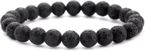 Genuine Crystal Beads Bracelet, High Grade Natural Handmade Gemstone Beaded Bracelets, Stretch Gemstone Bracelet for Men Women with Gift Box and Bag,You Can Take It To Appraisal Agency For Identification