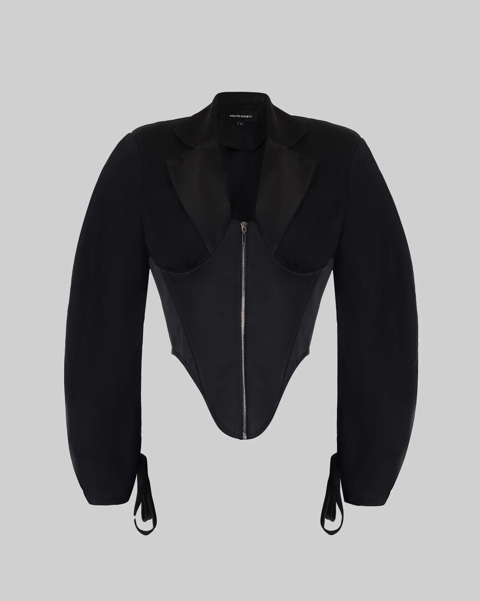 JAWDROP TUXEDO TOP