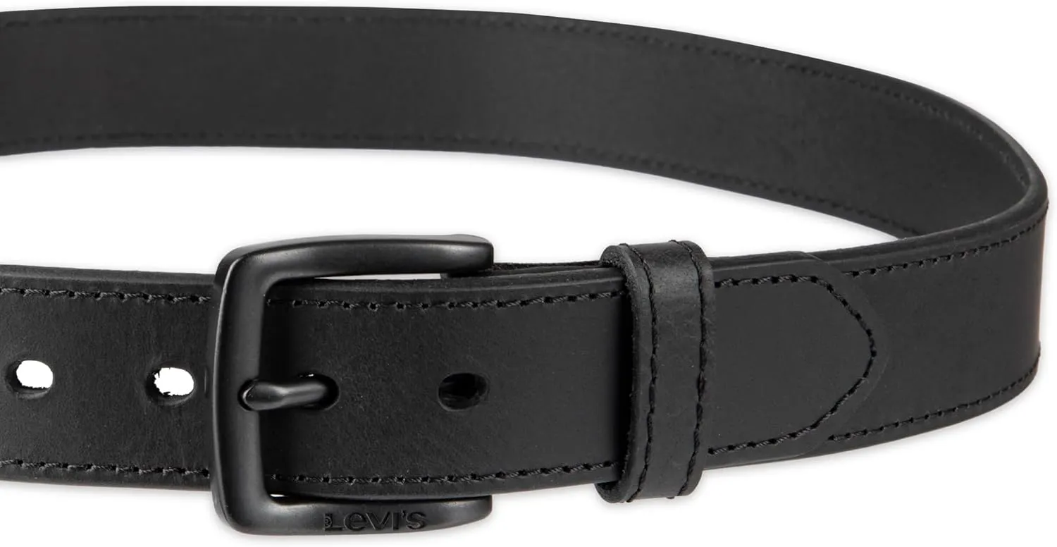 Levis Mens Casual Everyday Leather Jean Belt