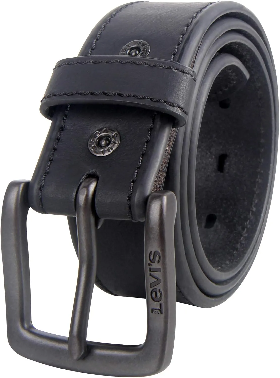 Levis Mens Casual Everyday Leather Jean Belt