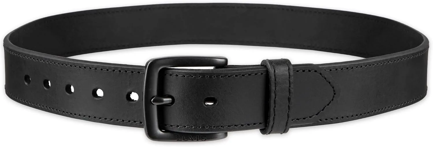 Levis Mens Casual Everyday Leather Jean Belt