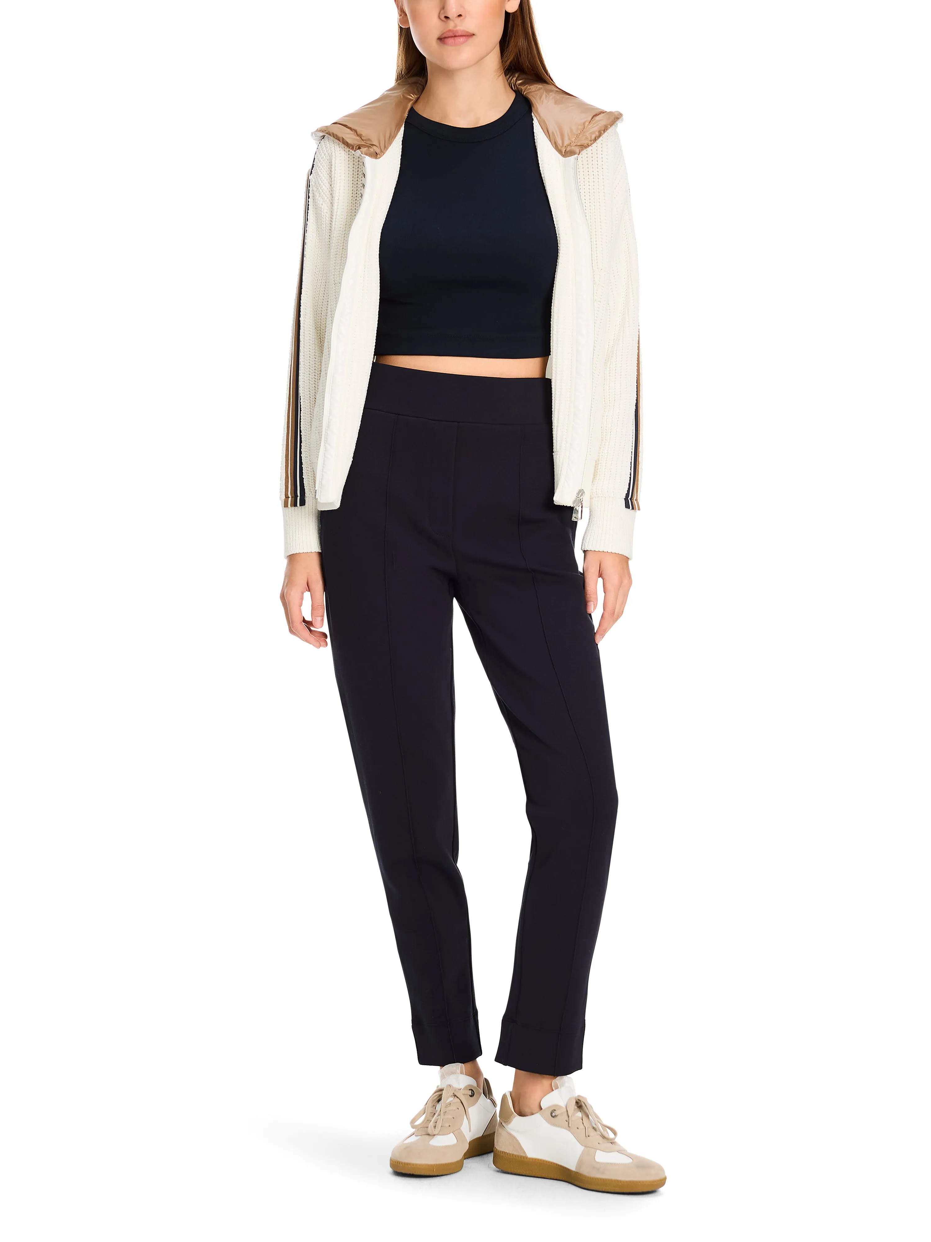 MARC CAIN Navy Trousers