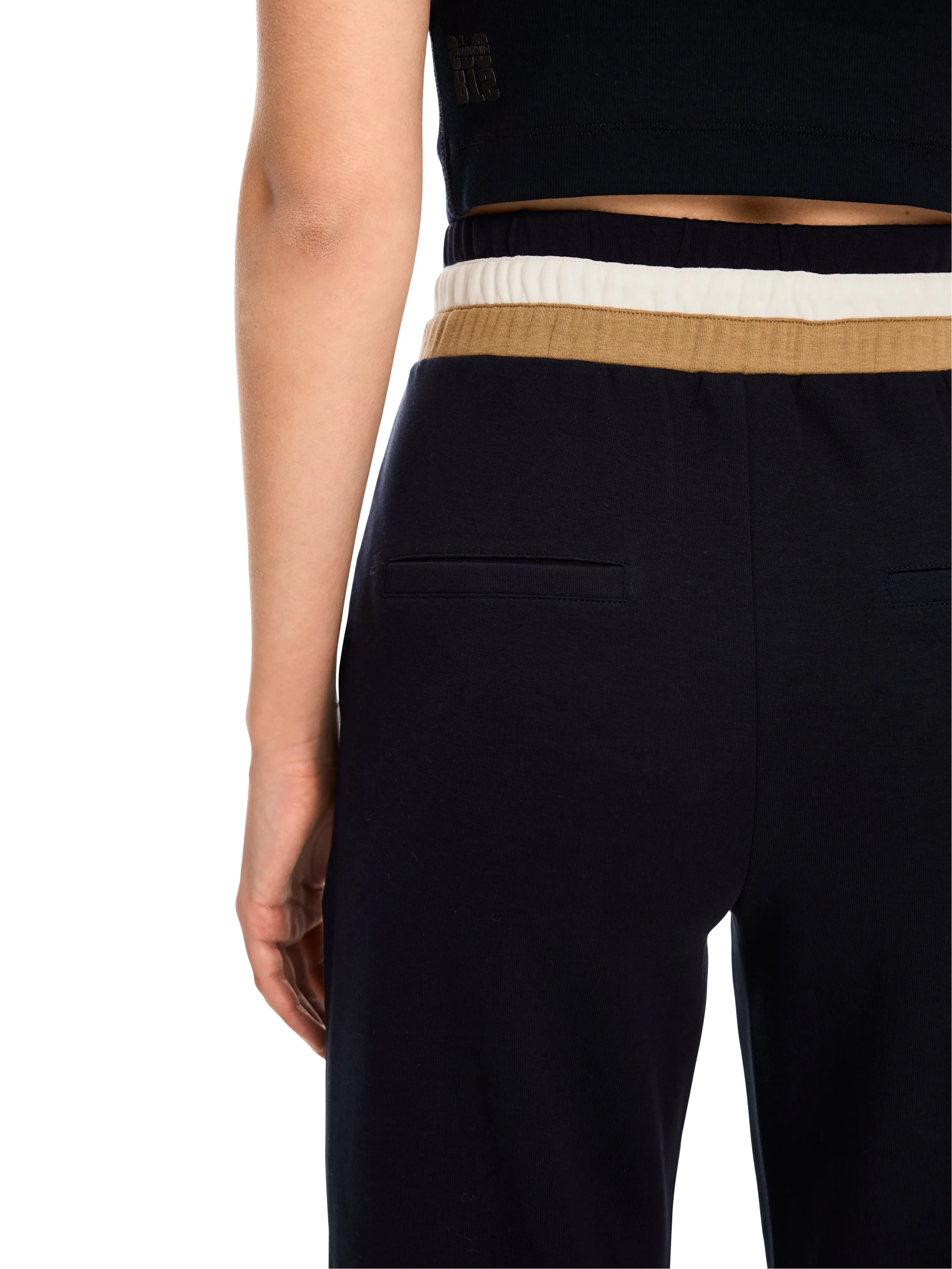 MARC CAIN Navy Trousers