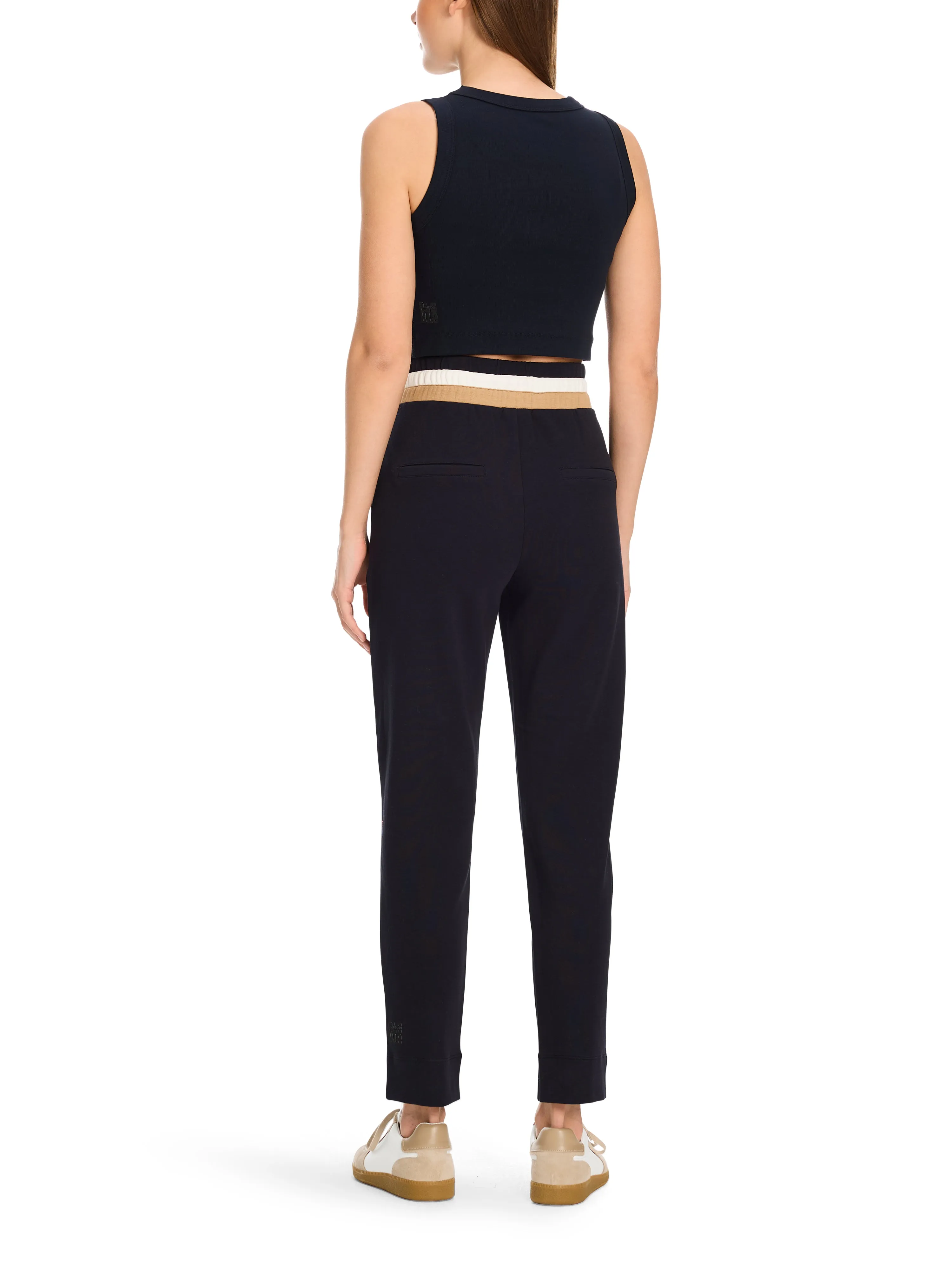 MARC CAIN Navy Trousers