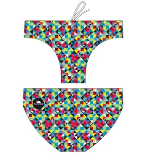 Men Swimming Trunks - Origami (Print)