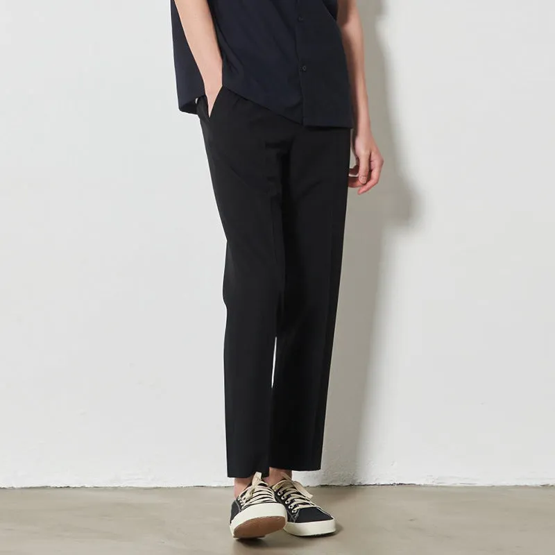 Men's Trousers Loose Straight Cropped Cropped