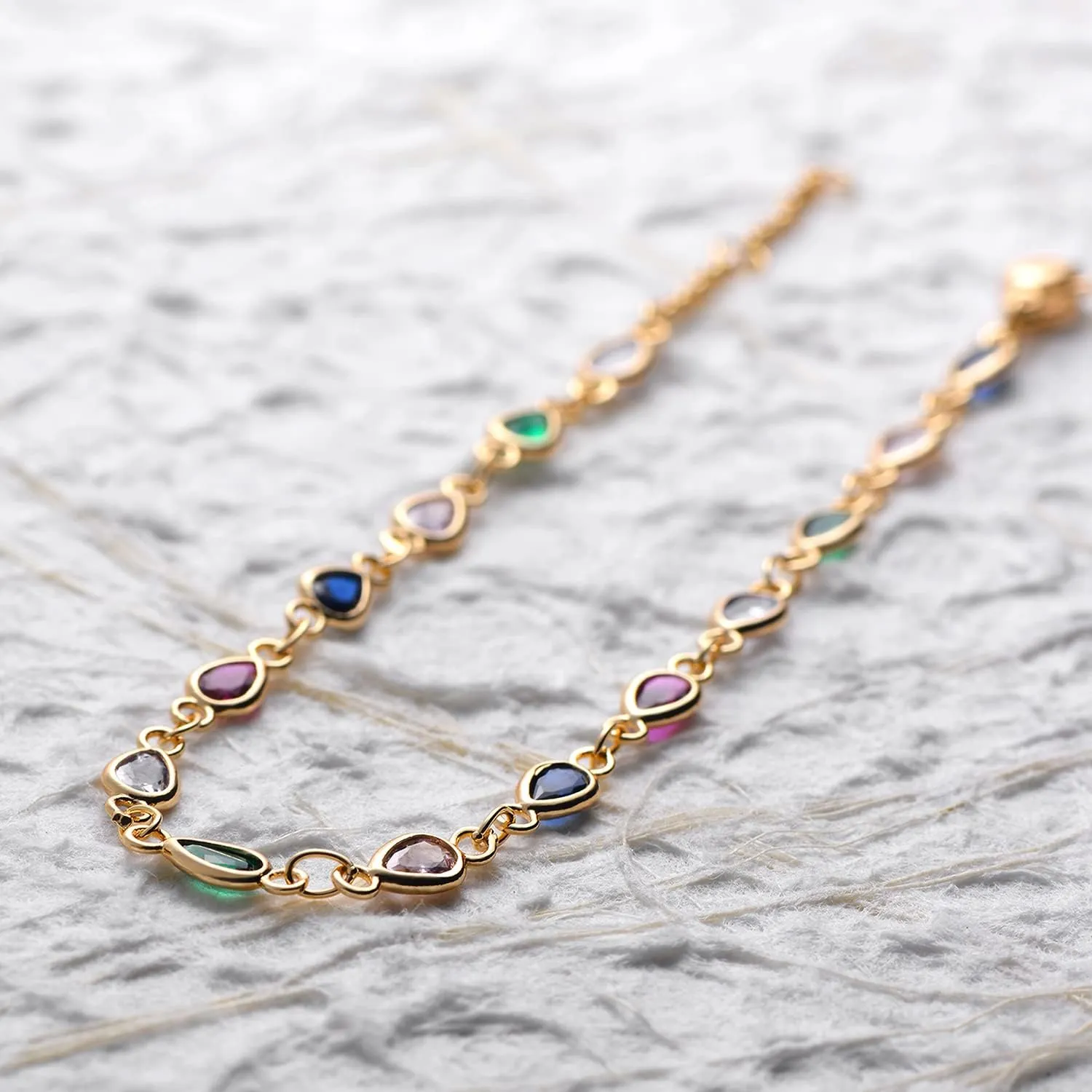 MEVECCO Anklet for Women Gold Chain 14K Gold Plated Dainty Boho Beach Summer Simple Foot Jewelry Ankle Bracelet