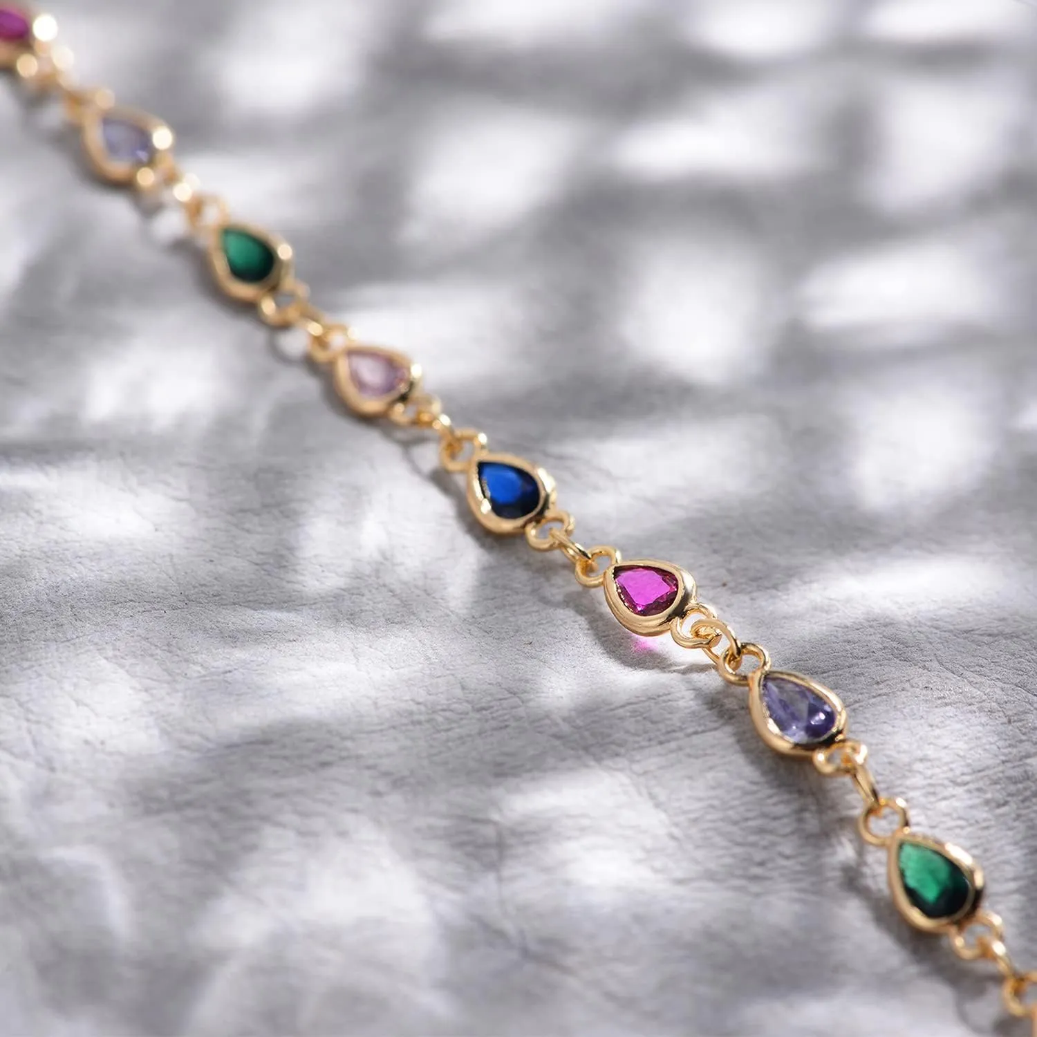 MEVECCO Anklet for Women Gold Chain 14K Gold Plated Dainty Boho Beach Summer Simple Foot Jewelry Ankle Bracelet