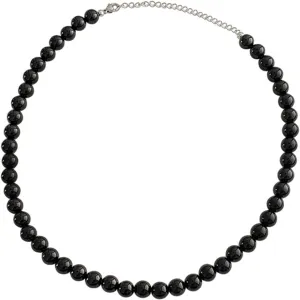 Necklace Elegant 6mm 8mm 10mm Black Round Imitation Pearls Bead Necklace for Women Clavicle Chain Sweet Wedding Party Jewelry