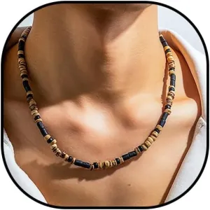 Puka Shell Necklace Men Shell Beaded Necklaces Mens Beach Vacation Essentials Hawaiian Surfer Necklace Jewelry Summer Outfits for Men