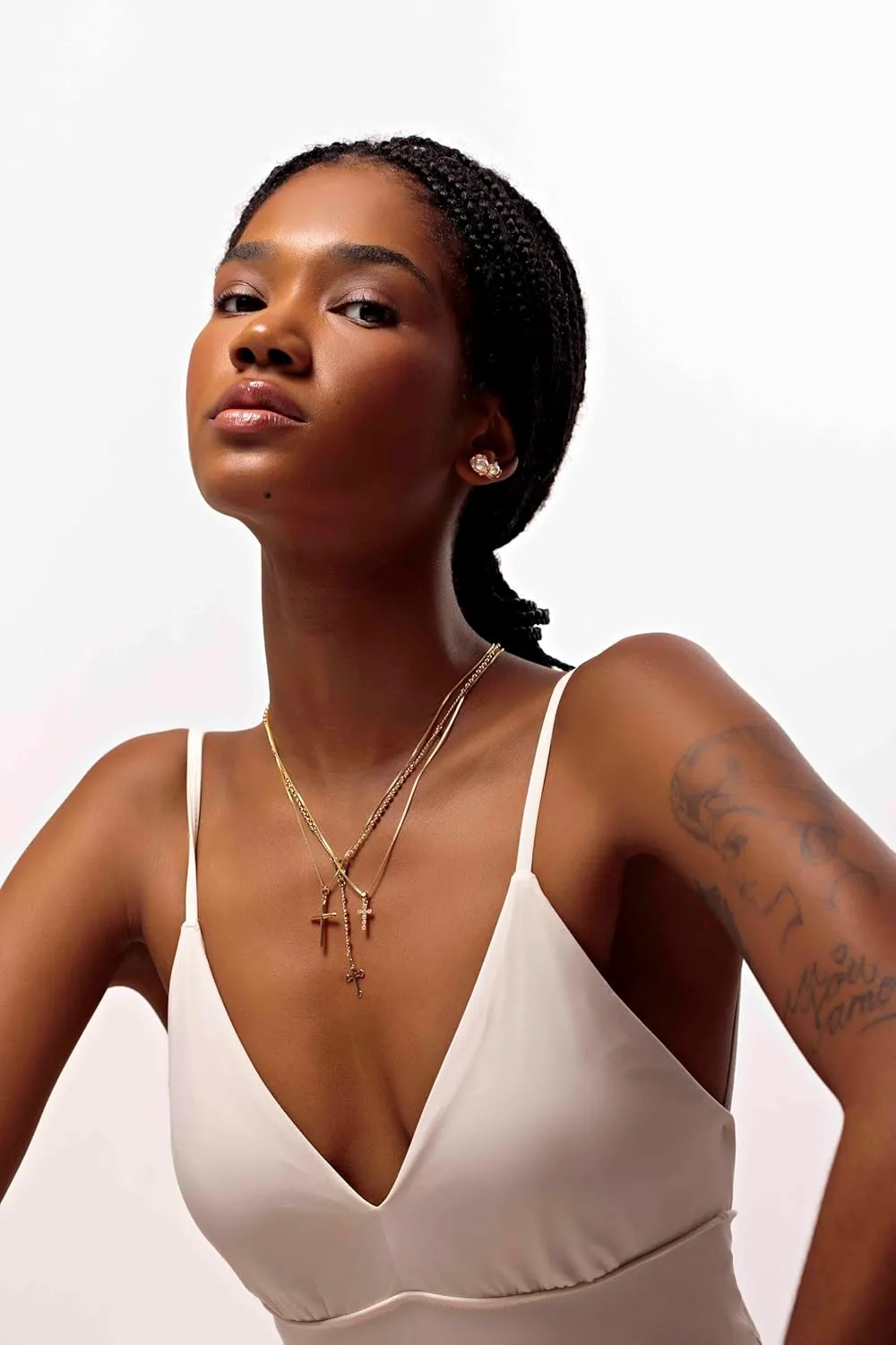 Summer wish - 18K Gold Plated Caged Pearl Earrings