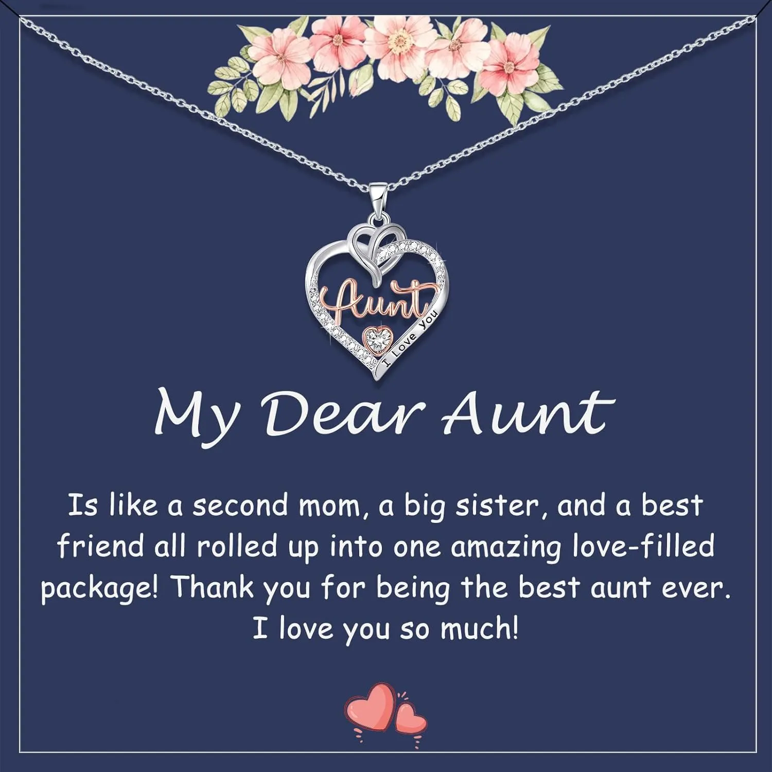 Teacher Appreciation Gifts Mothers Day Gifts,Mom Grandma Nana Aunt Necklace,Birthday Christmas Jewelry Gifts
