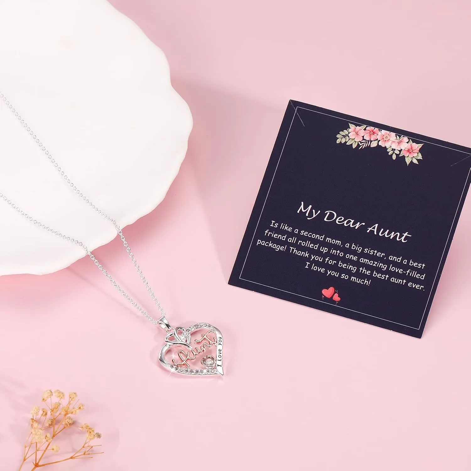 Teacher Appreciation Gifts Mothers Day Gifts,Mom Grandma Nana Aunt Necklace,Birthday Christmas Jewelry Gifts