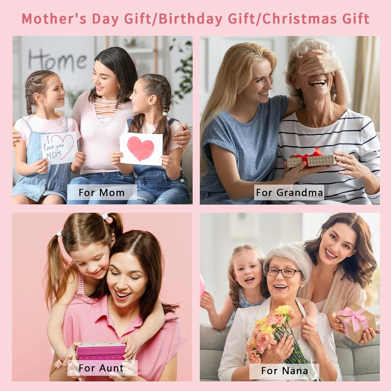 Teacher Appreciation Gifts Mothers Day Gifts,Mom Grandma Nana Aunt Necklace,Birthday Christmas Jewelry Gifts