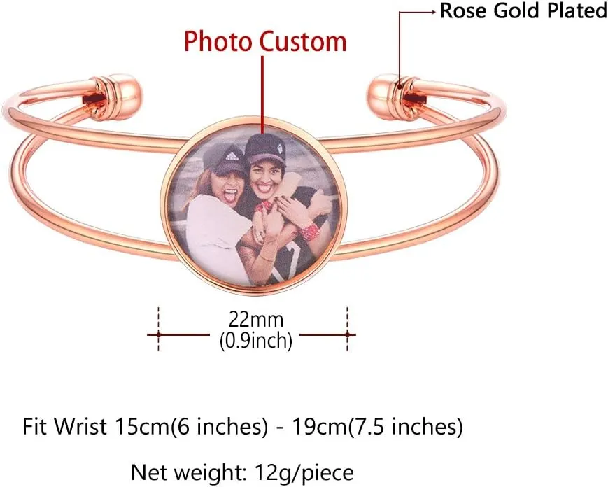 U7 Unisex Simple Cuff Bracelet 18K Real Gold Platinum Plated Fine Bracelets Fashion Jewelry Open Bangle Cuff Bracelets, Twisted or Heart Style